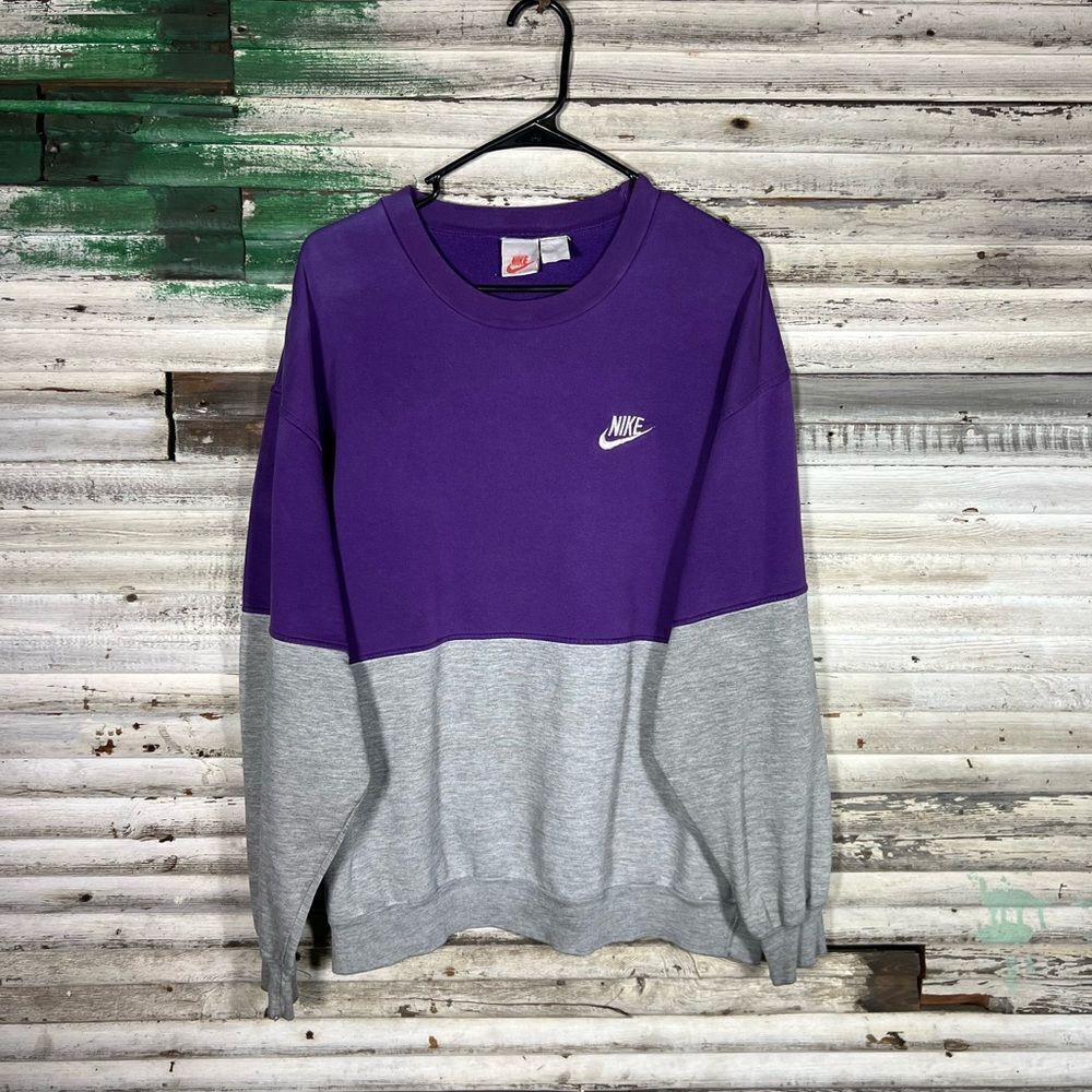 Vintage Twotone Nike Sweatshirt